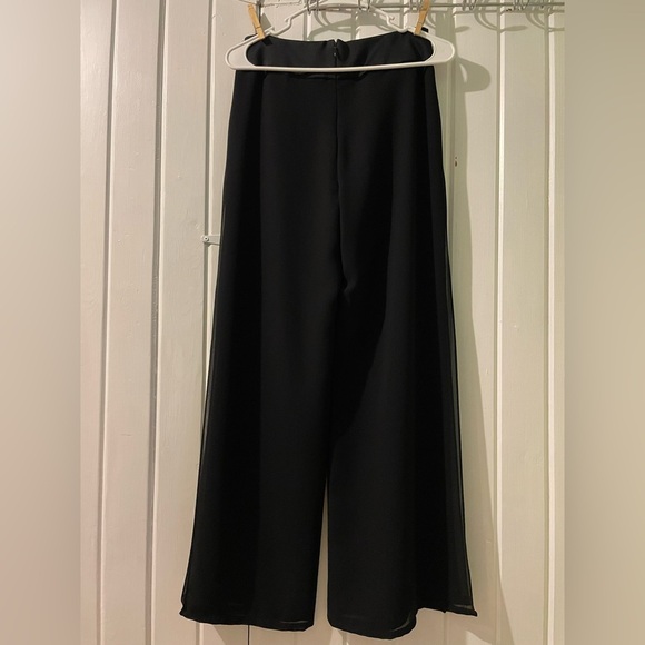 JS collections sided sheer rhinestone pants size 4 EUC - Picture 4 of 7